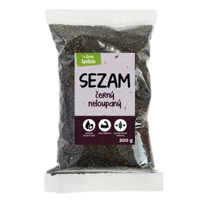 Green Apotheke Sezam černý neloupaný 200 g